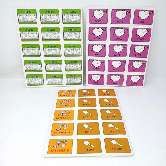 QUEST FOR THE IDEAL MATE - Vintage Avalon Hill Arcana 1987 Board Game - Unplayed - Picture 7 of 10